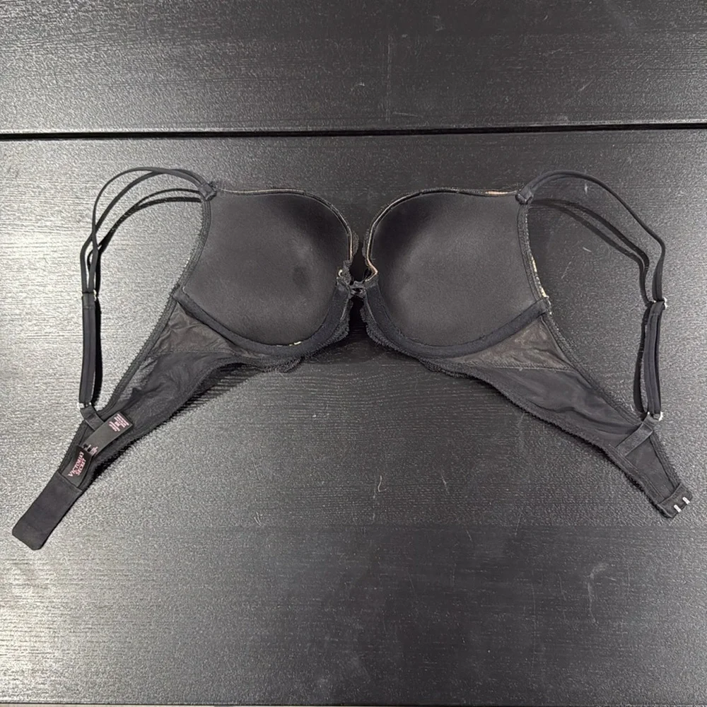 Victoria's Secret Black and Tan Lace Intimates Set - Picture 6 of 12